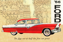 1956 Ford Car & Wagon (All) Brochure