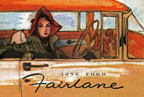 1956 Ford Fairlane & Crown Victoria Brochure
