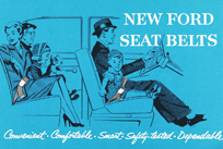1956 Ford Car Seat Belts Brochure