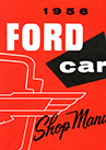 1956 Ford Car Shop Manual Tuneup & Oil Change