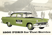 1956 Ford Taxi Models Brochure
