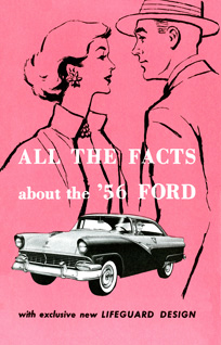 All The Facts About The '56 Ford Booklet  cover