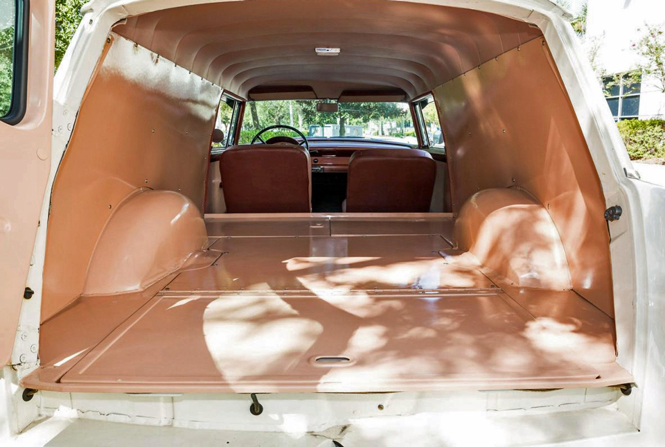 1956 Ford Courier (Sedan Delivery) rear cargo area