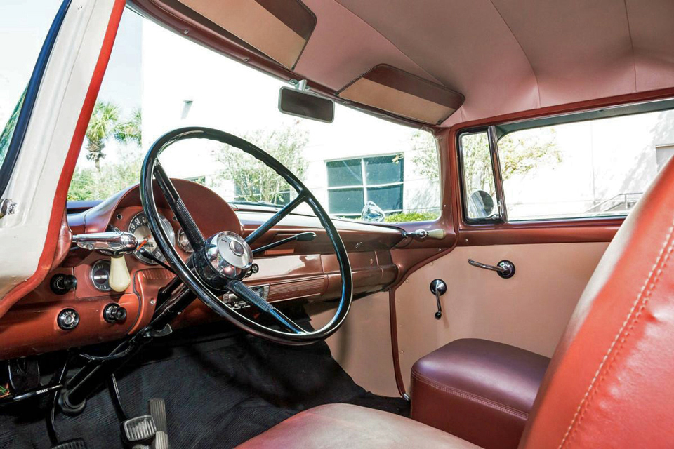 1956 Ford Courier (Sedan Delivery)  driver's side interior front