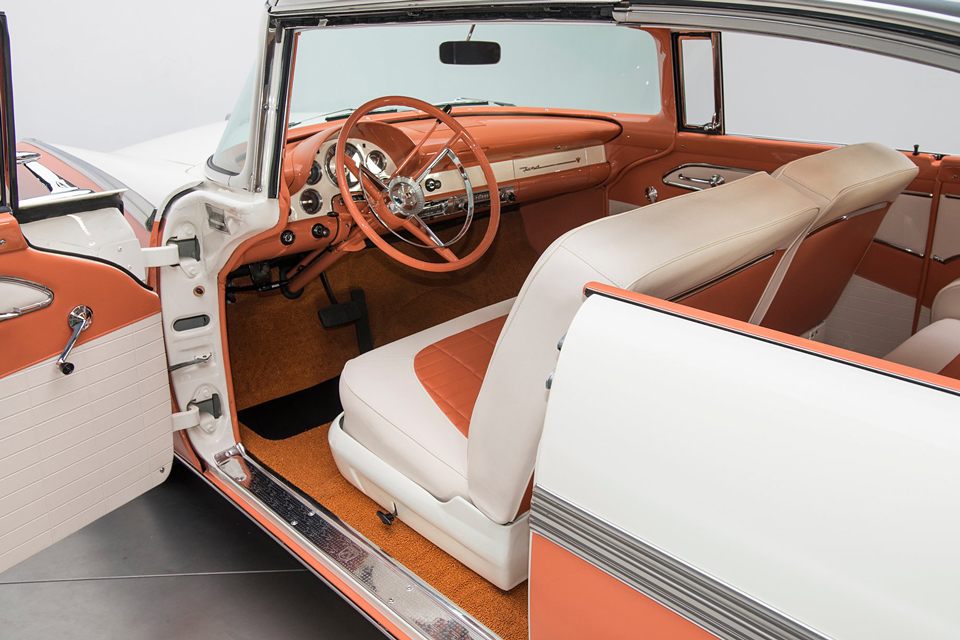 1956 Ford Fairlane Victoria  interior front