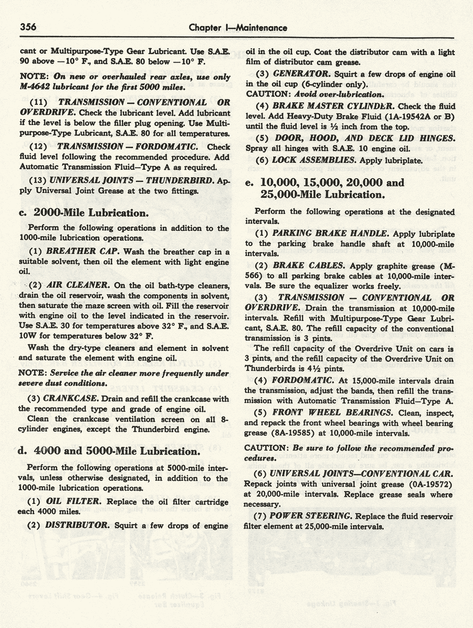 thumbnail interactive-video image 1 of 1956 Ford Shop Service Repair Manual - Engine, Drivetrain, Electrical - Bishko OEM Guide 1 of 2