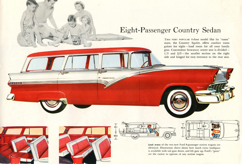 Eight-Passenger Country Sedan  illustration