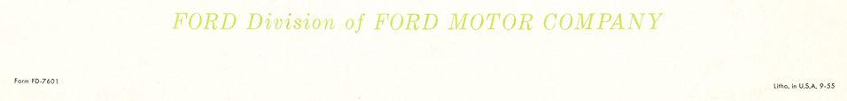 Ford Division of Ford Motor Company