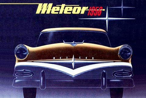 1956 Meteor Brochure cover