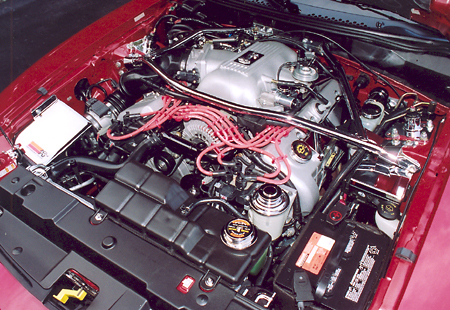 1998 Ford Mustang SVT Cobra Convertible engine