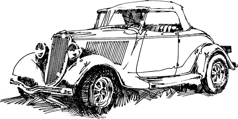 1934 Ford V-8 Roadster
